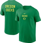 Nike Men's Nike Green Oregon Ducks 2-Hit Stacked T-Shirt