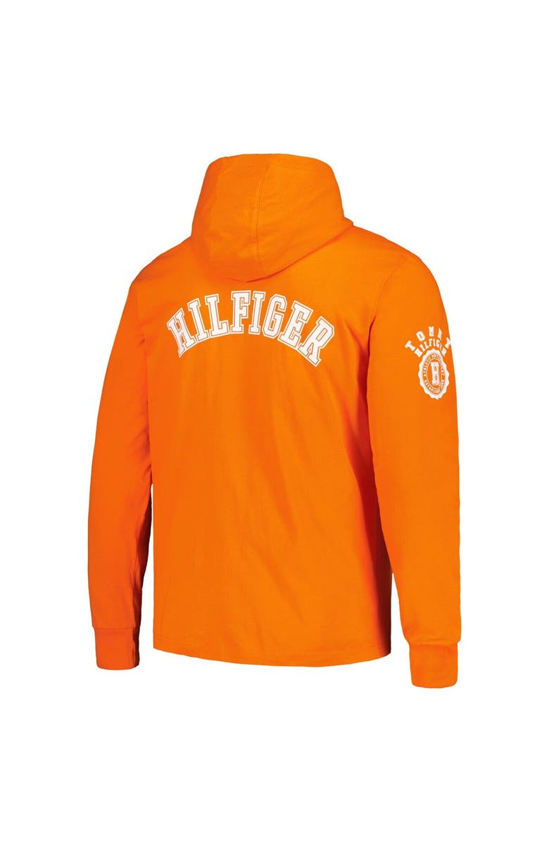 Tommy Hilfiger Men's Tommy Hilfiger  Orange Denver Broncos Morgan Long Sleeve Hoodie T-Shirt, Alternate, color, Orange