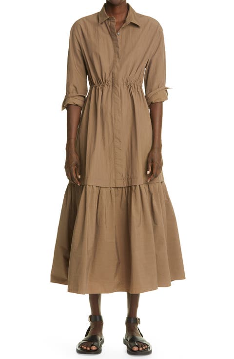 Long Sleeve Tiered Dress