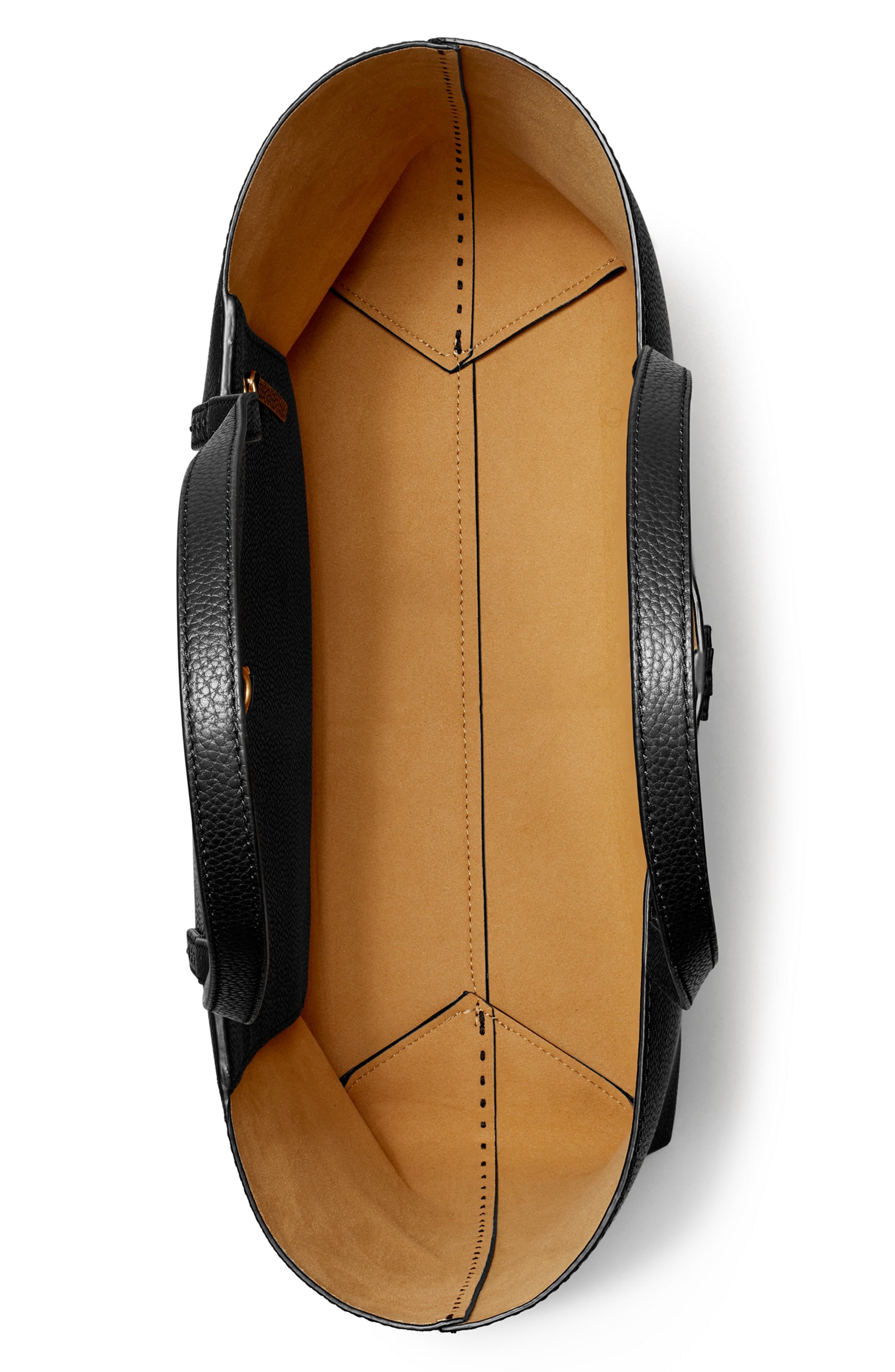 Tory Burch McGraw Leather Tote, Alternate, color, 