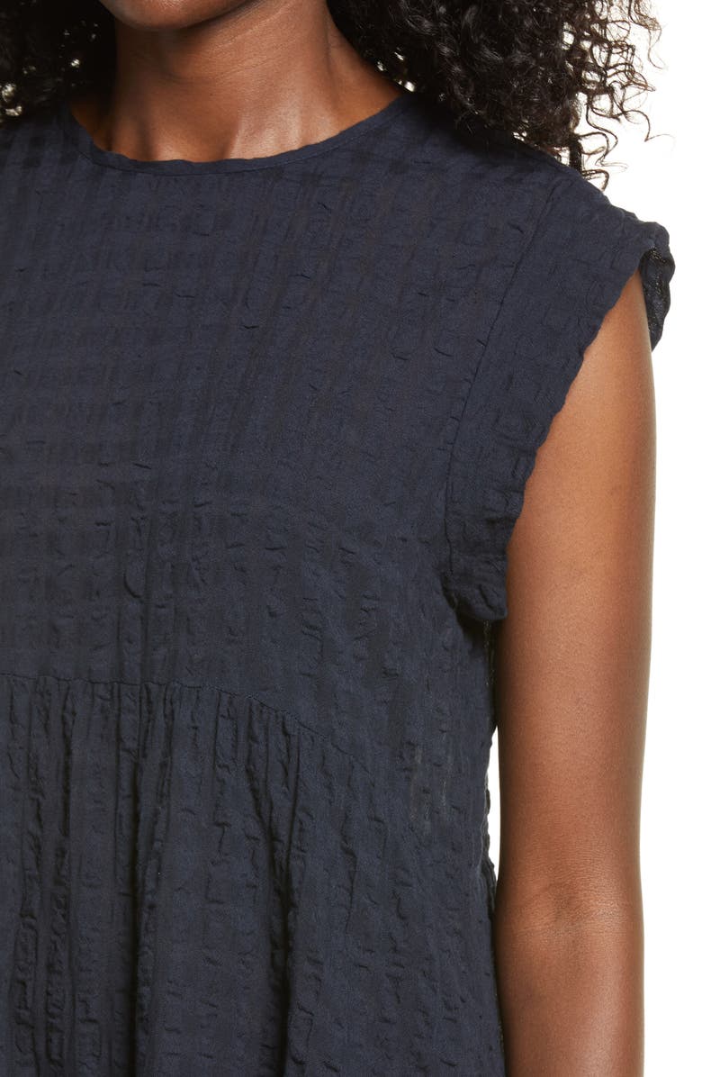 AWARE by VERO MODA Polite Seersucker Swing Dress, Alternate, color, 