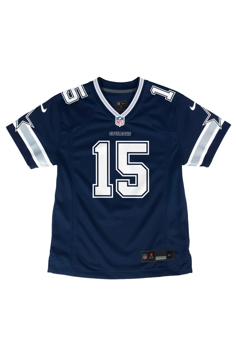 Youth Nike Ezekiel Elliott Navy Dallas Cowboys Game Jersey, Alternate, color, Navy
