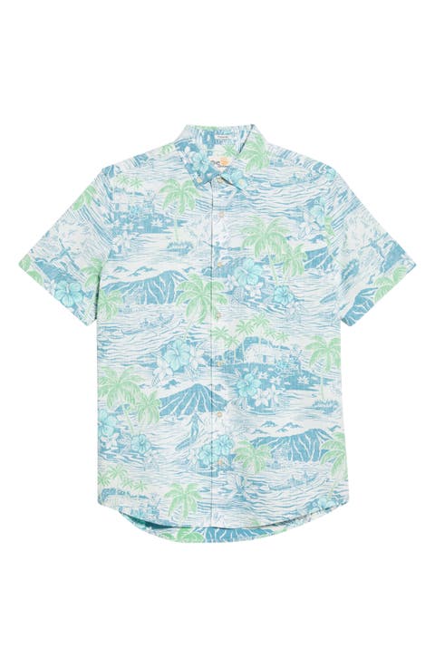 Paradise Found Button Down Shirt