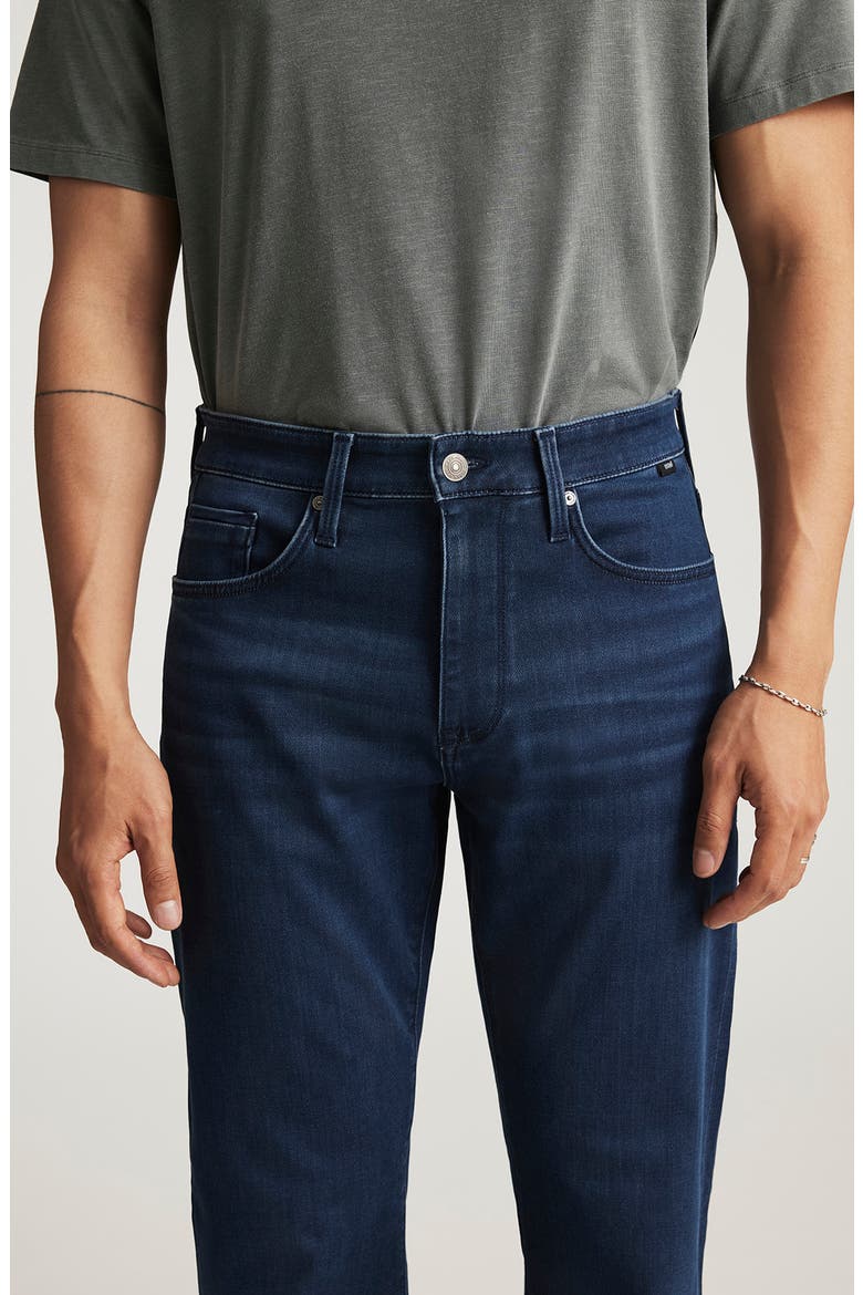 Zach Straight Leg Jeans, Alternate, color, DARK ATHLETIC