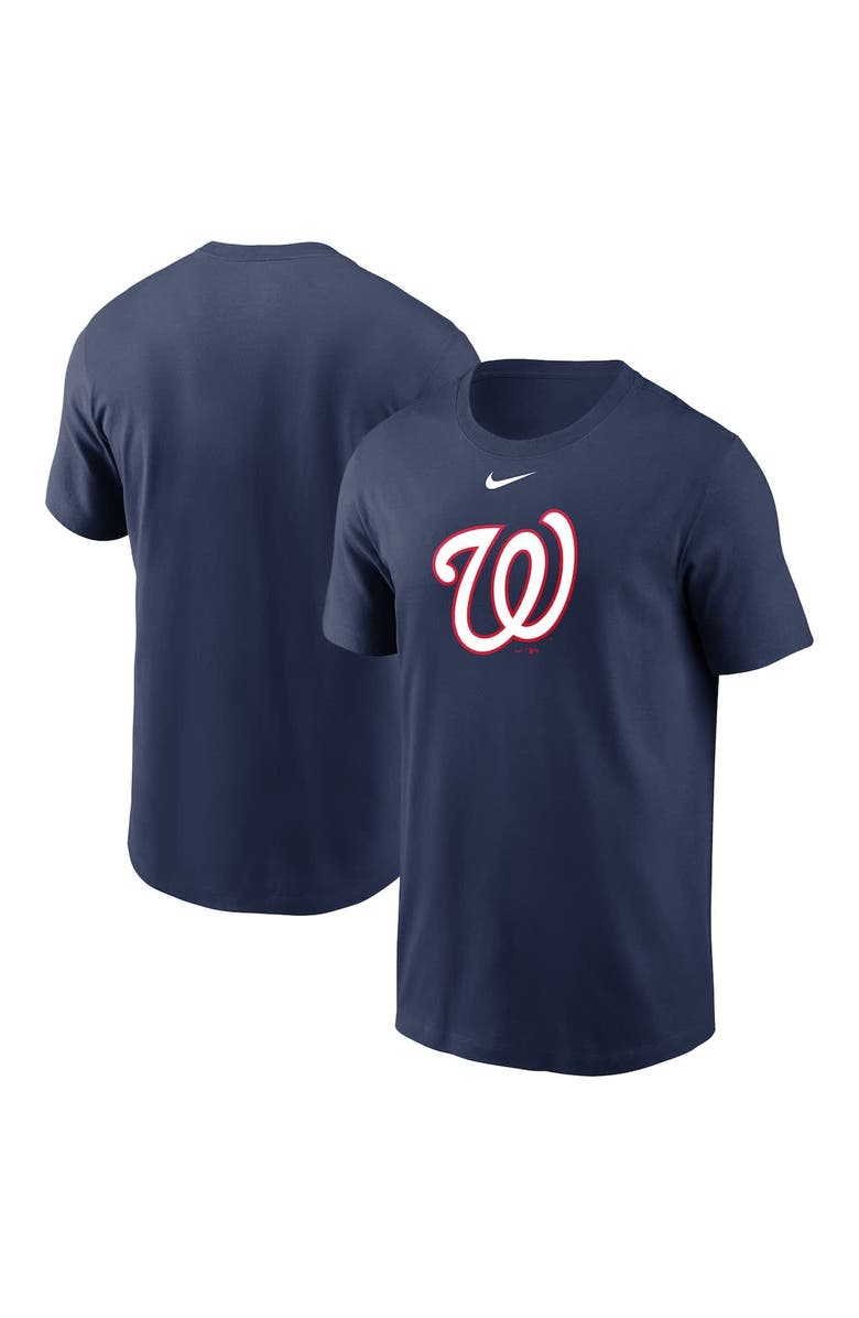Nike Men's Nike Navy Washington Nationals Large Logo T-Shirt, Alternate, color, 