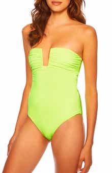 Susana Monaco Wired Strapless One-Piece Swimsuit