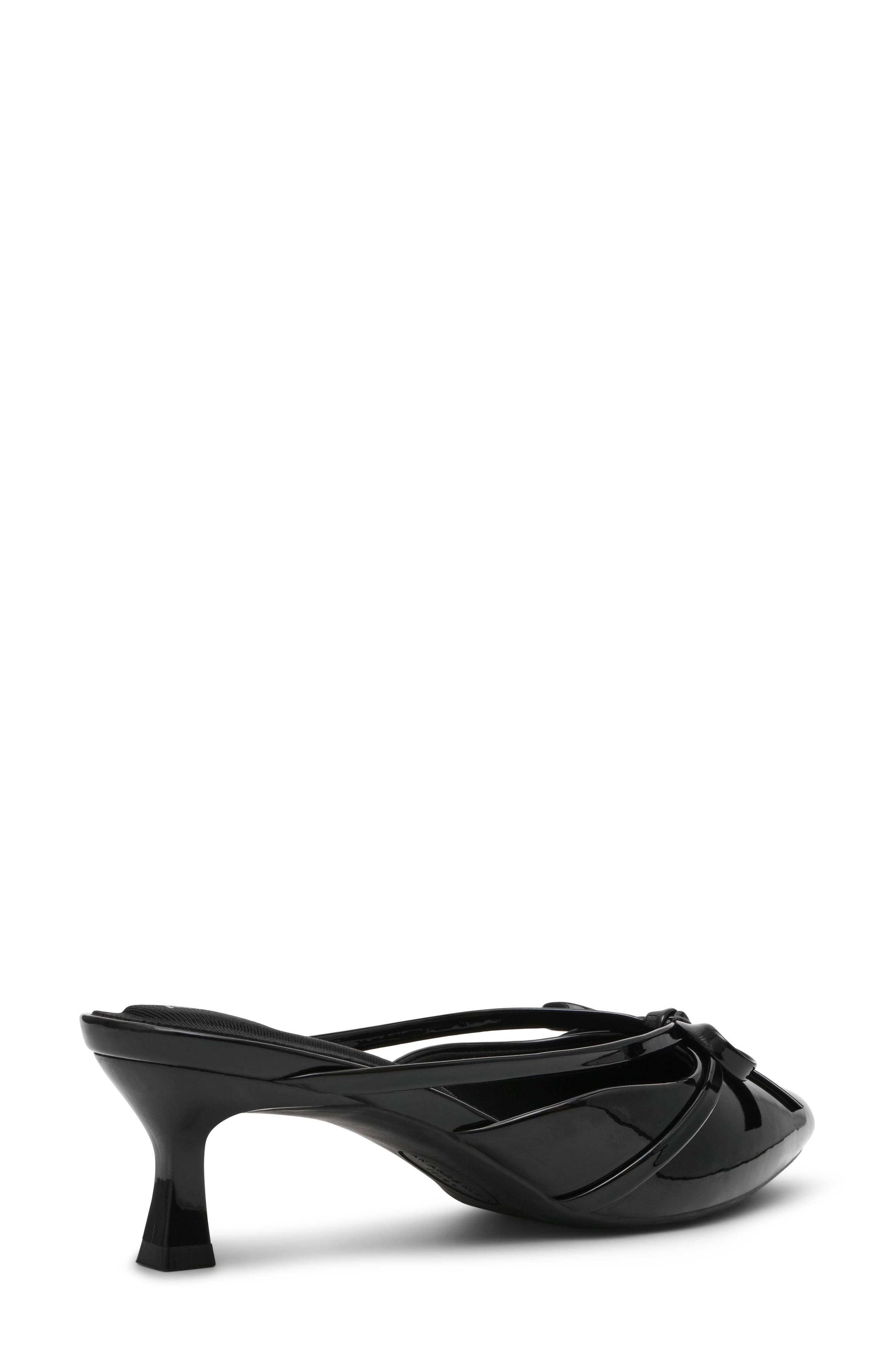 Anne Klein Iric Pointed Toe Mule, Alternate, color, Black Patent