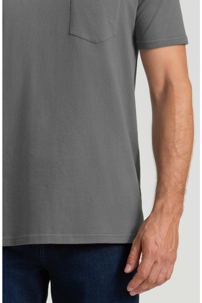 Pocket T-Shirt, Alternate, color, CARBON