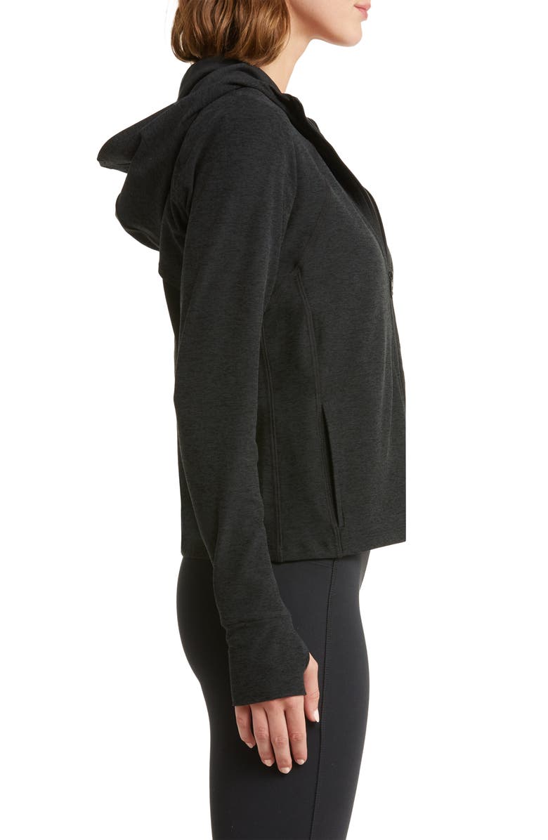 Beyond Yoga High Energy Space Dye Hoodie, Alternate, color, Darkest Night