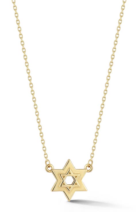 Star of David Pendant Necklace