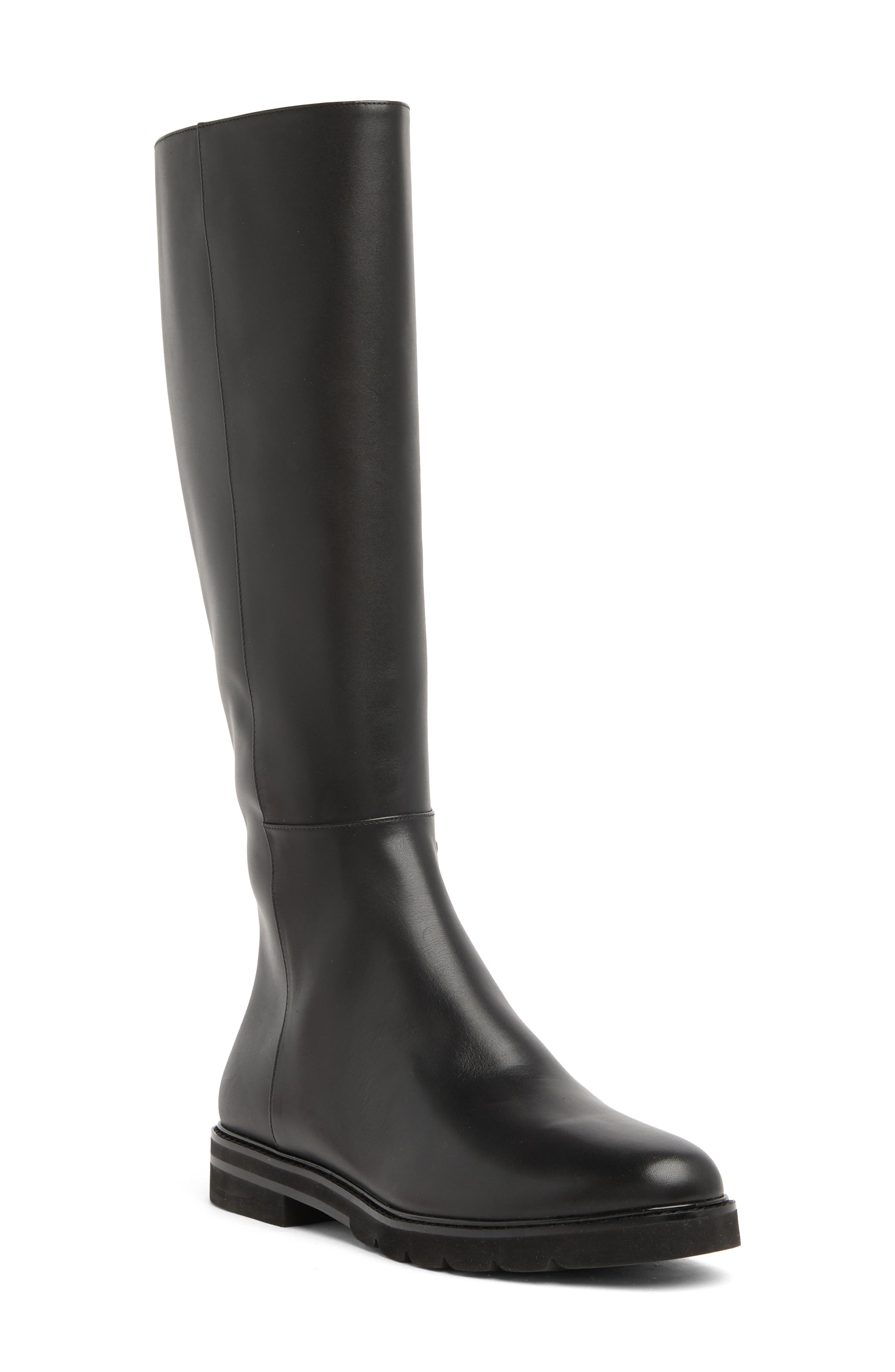 Stuart Weitzman Tall Zip-up Donna Boot, Main, color, 