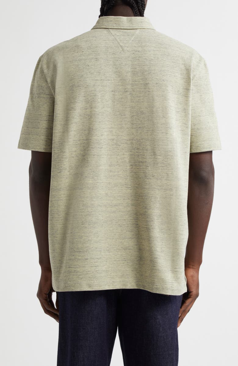 Bottega Veneta Cotton Piqué Polo, Alternate, color, 9156 Chick Melange