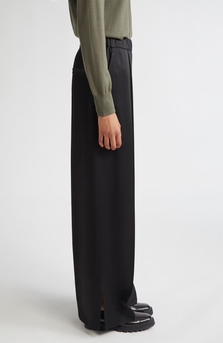 Jil Sander Relaxed Track Pants, Alternate, color, Black