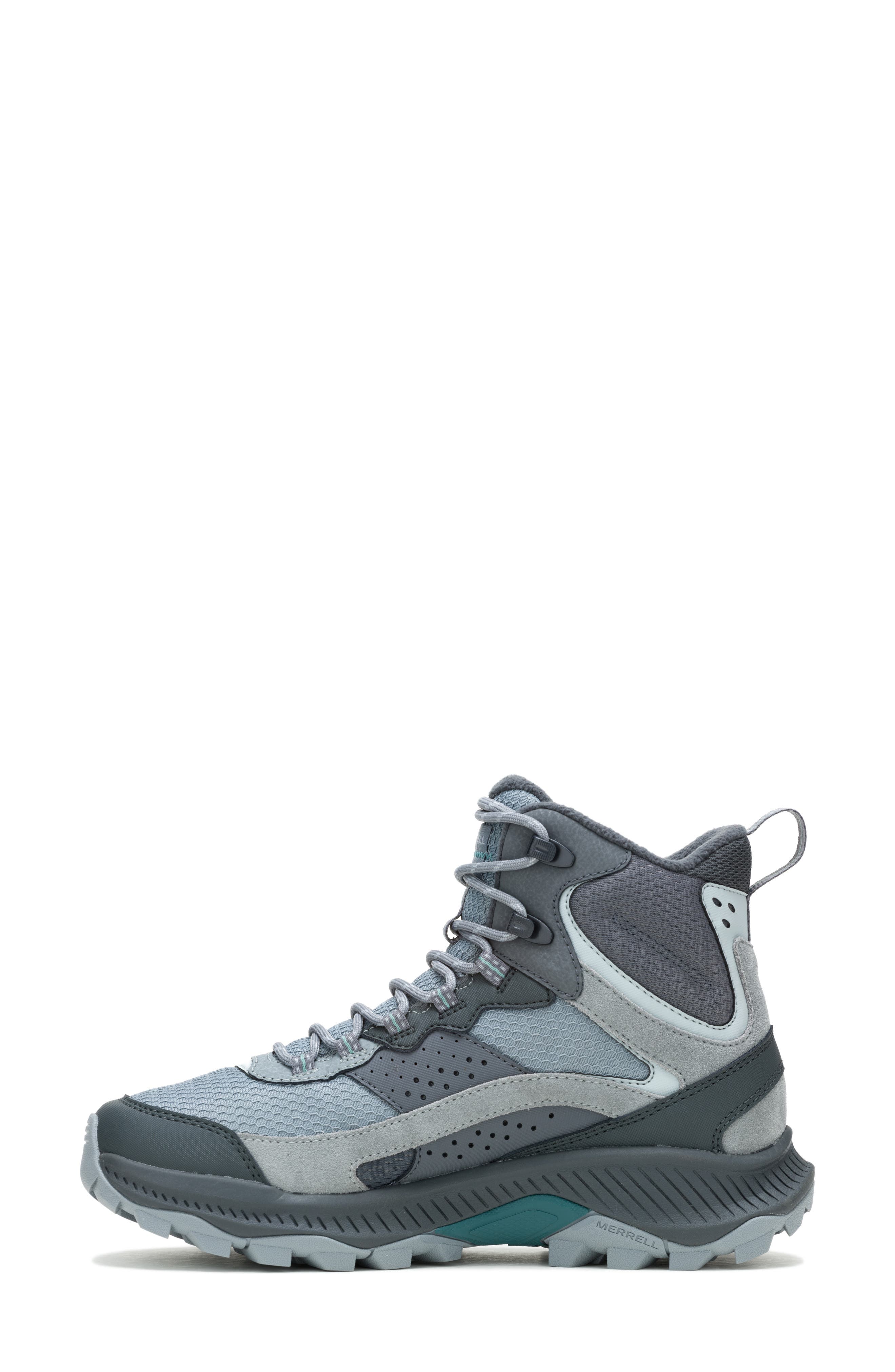 Merrell Speed Strike 2 Leather Thermo Mid Waterproof Hiking Boot, Alternate, color, Monument