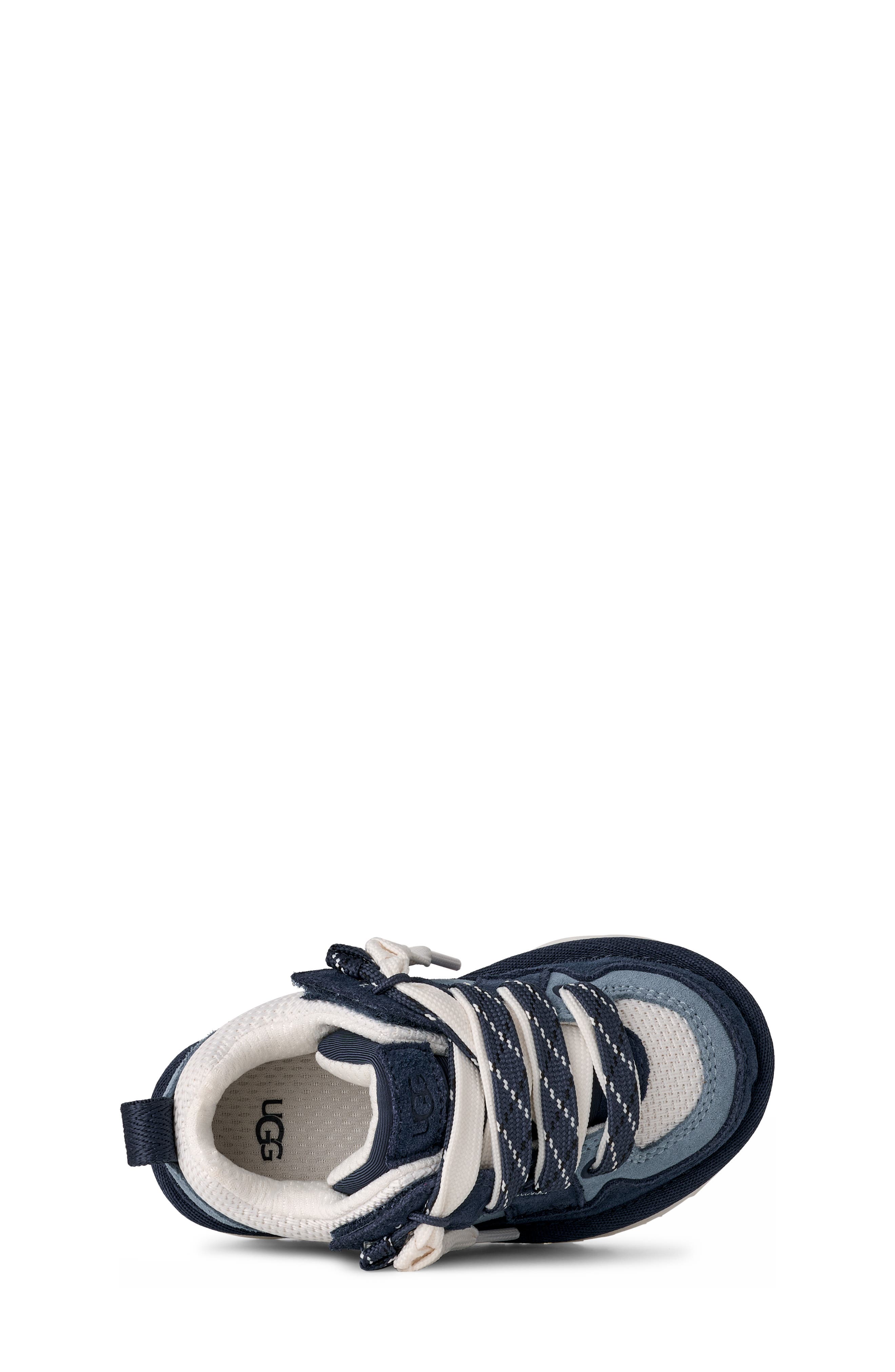 UGG<sup>®</sup> Kids' Lo Lowmel Sneaker, Alternate, color, Deep Ocean / Whale