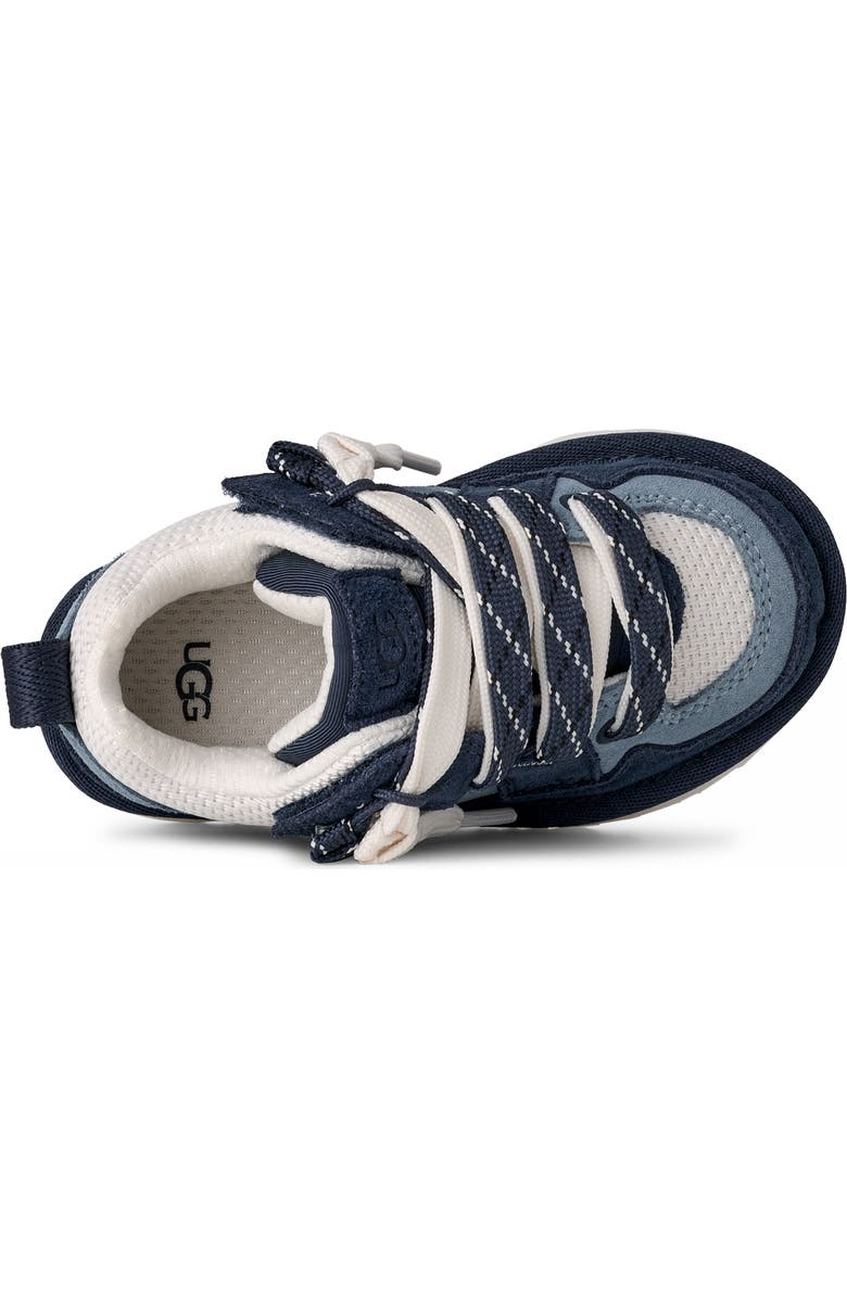 UGG<sup>®</sup> Kids' Lo Lowmel Sneaker, Alternate, color, Deep Ocean / Whale