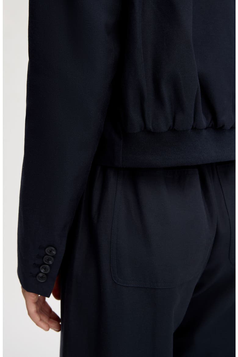 Crop Blazer, Alternate, color, NAVY