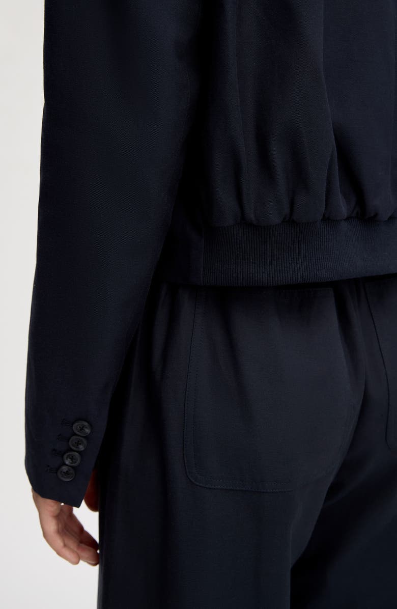 Sam Edelman Crop Blazer, Alternate, color, Navy