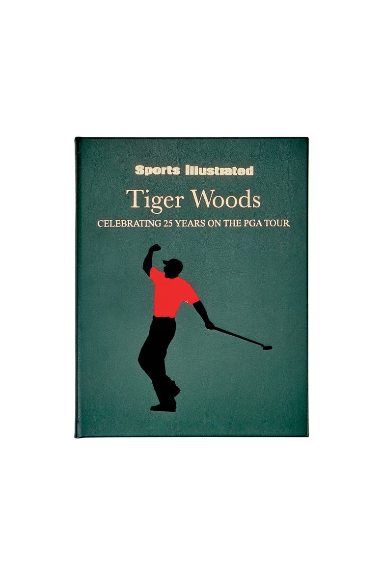 Tiger Woods Celebrating 25 Years on the PGA Tour Leather Edition, Main, color, Green