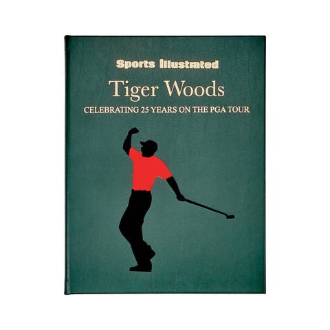 Tiger Woods Celebrating 25 Years on the PGA Tour Leather Edition