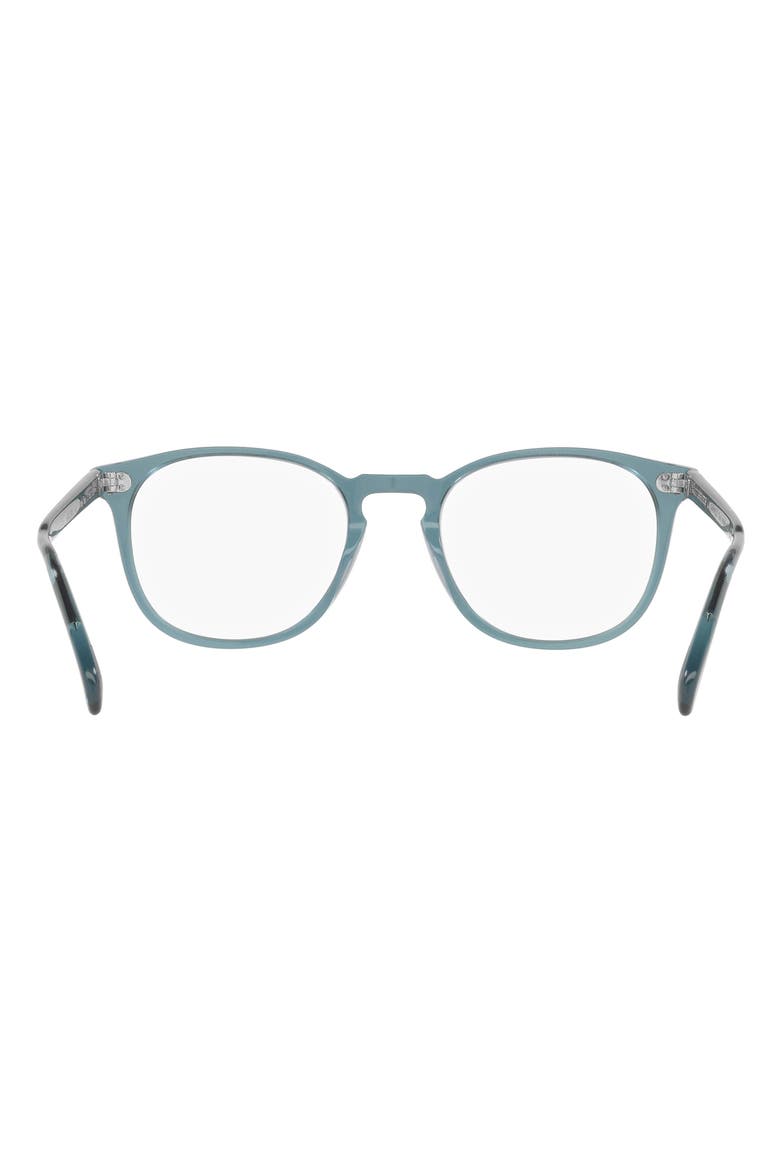 Finley Esquire 49mm Square Optical Glasses, Alternate, color, BLUE