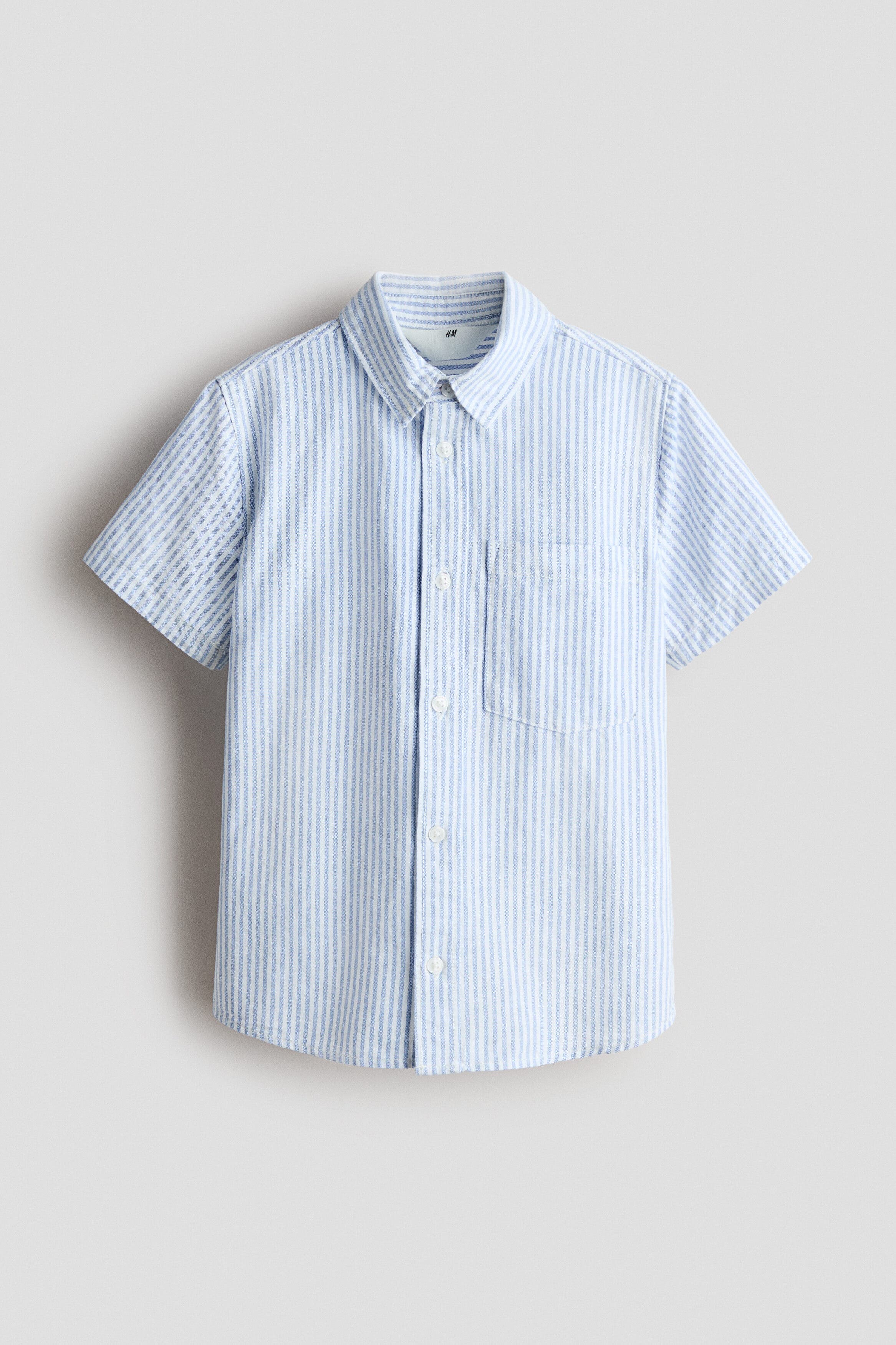 selected Blue/white striped