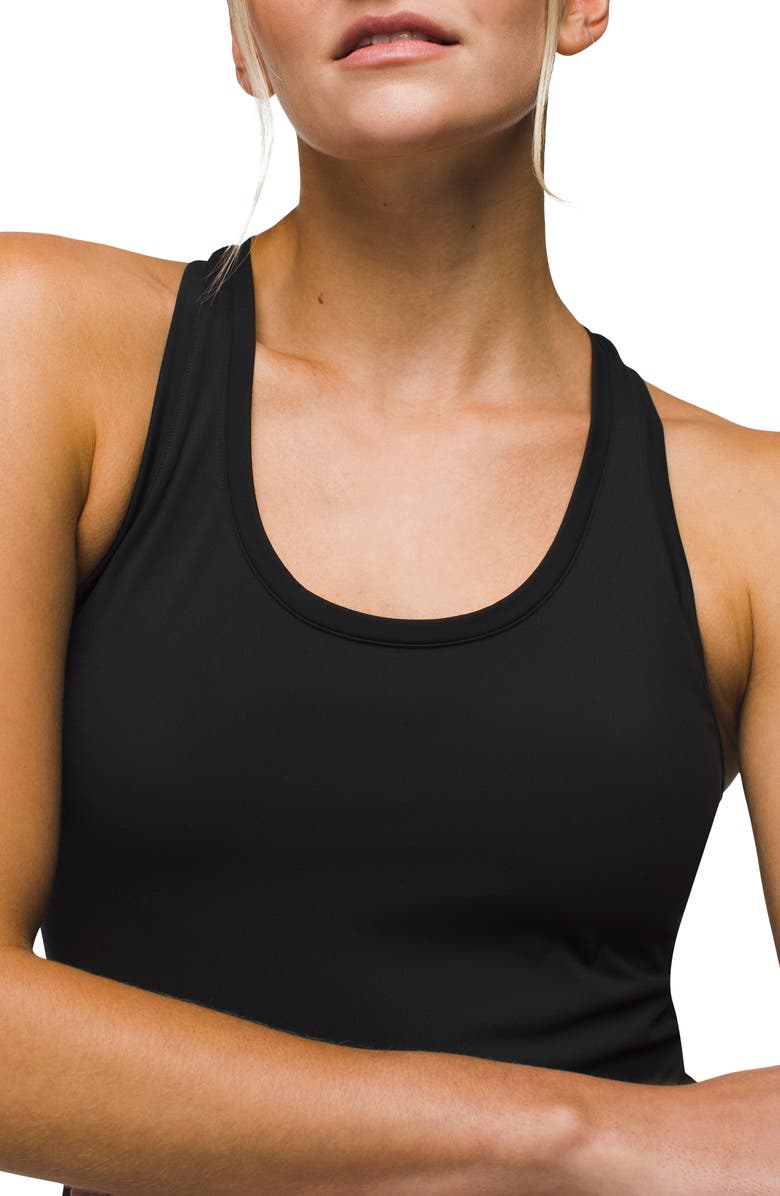 prAna Luxara Racerback Tank, Alternate, color, Black