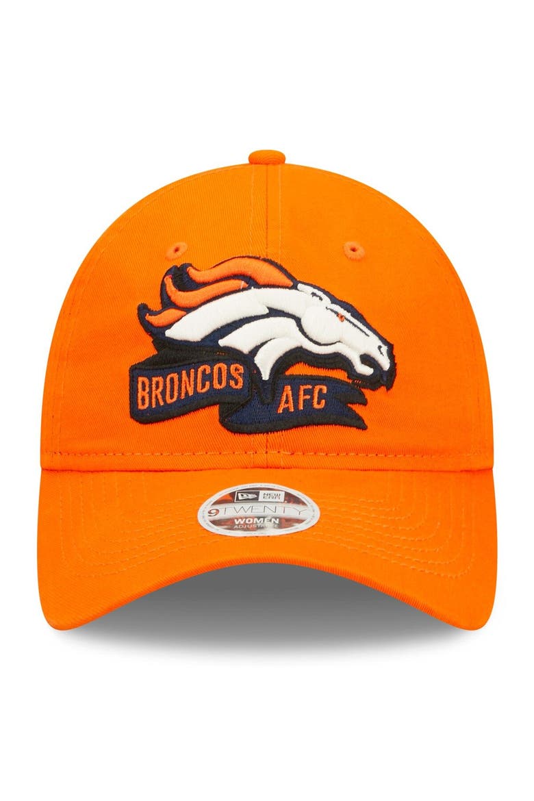 Women's New Era Orange Denver Broncos 2022 Sideline Adjustable 9TWENTY Hat, Alternate, color, Orange