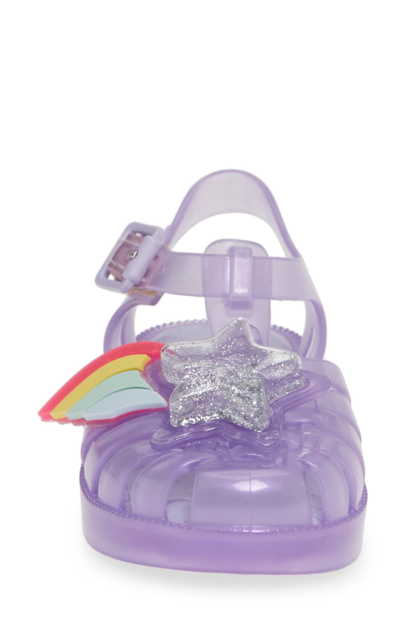 Mini Melissa Possession II Glitter Sandal, Alternate, color, 