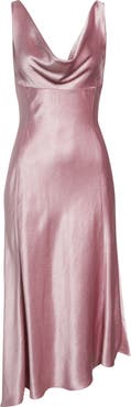 Jason Wu Collection Washed Satin Asymmetric Bias Cut Dress