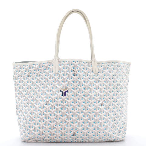 Saint Louis Tote Claire Voie Coated Canvas PM