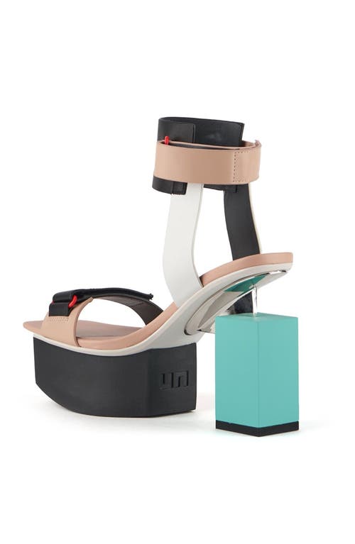 United Nude Cubist Sandal In Black