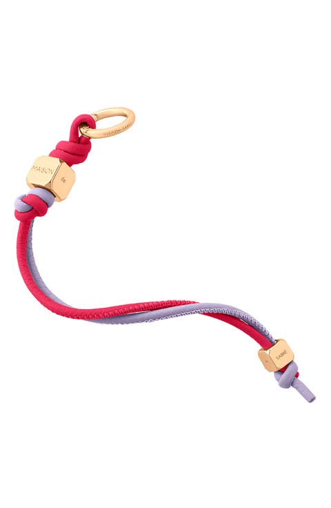 Leather Wristlet Charm