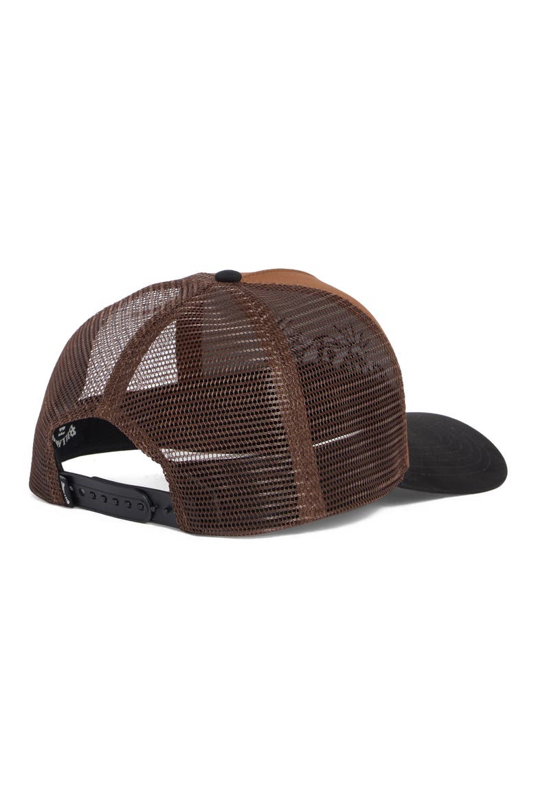 Mission Trucker Baseball Cap, Alternate, color, BROWN