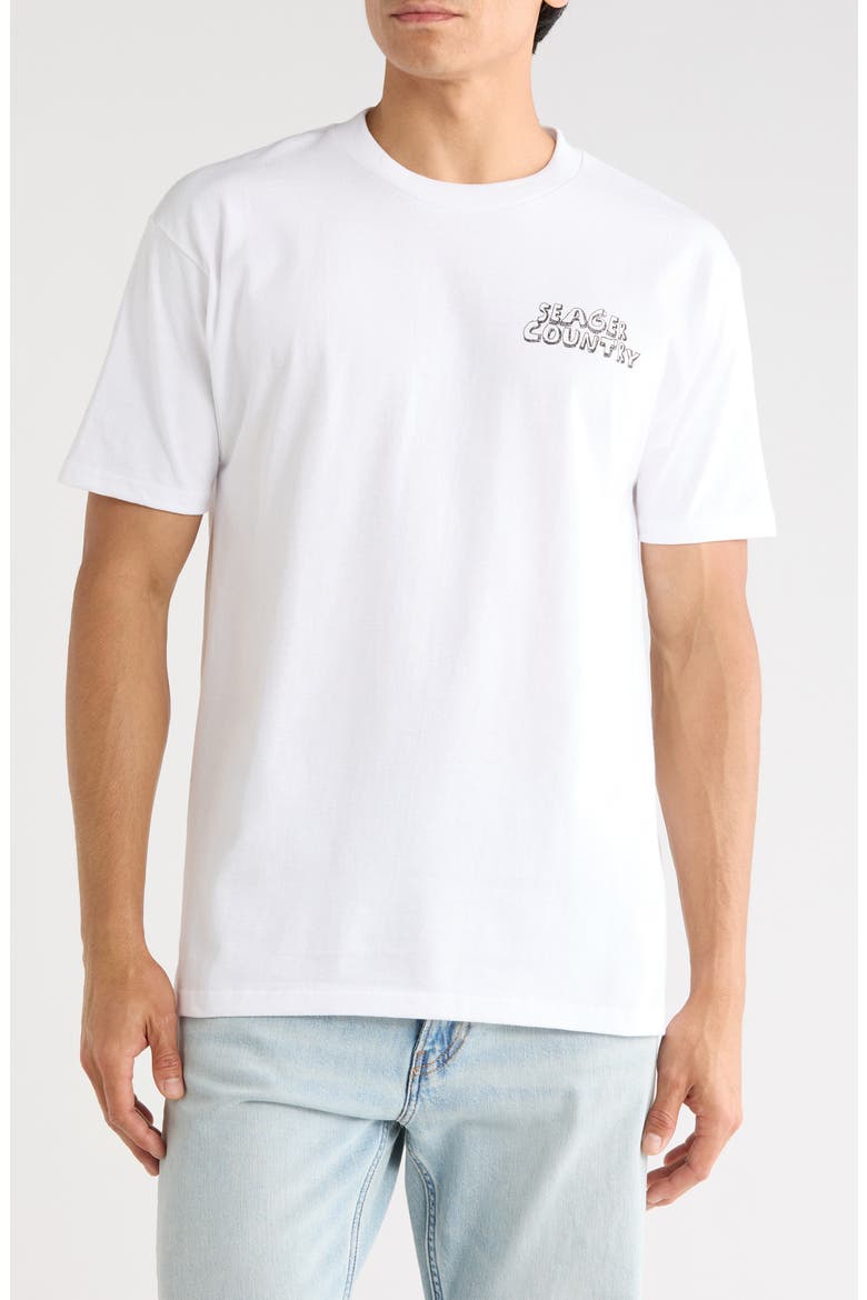 Donde Graphic T-Shirt, Main, color, WHITE