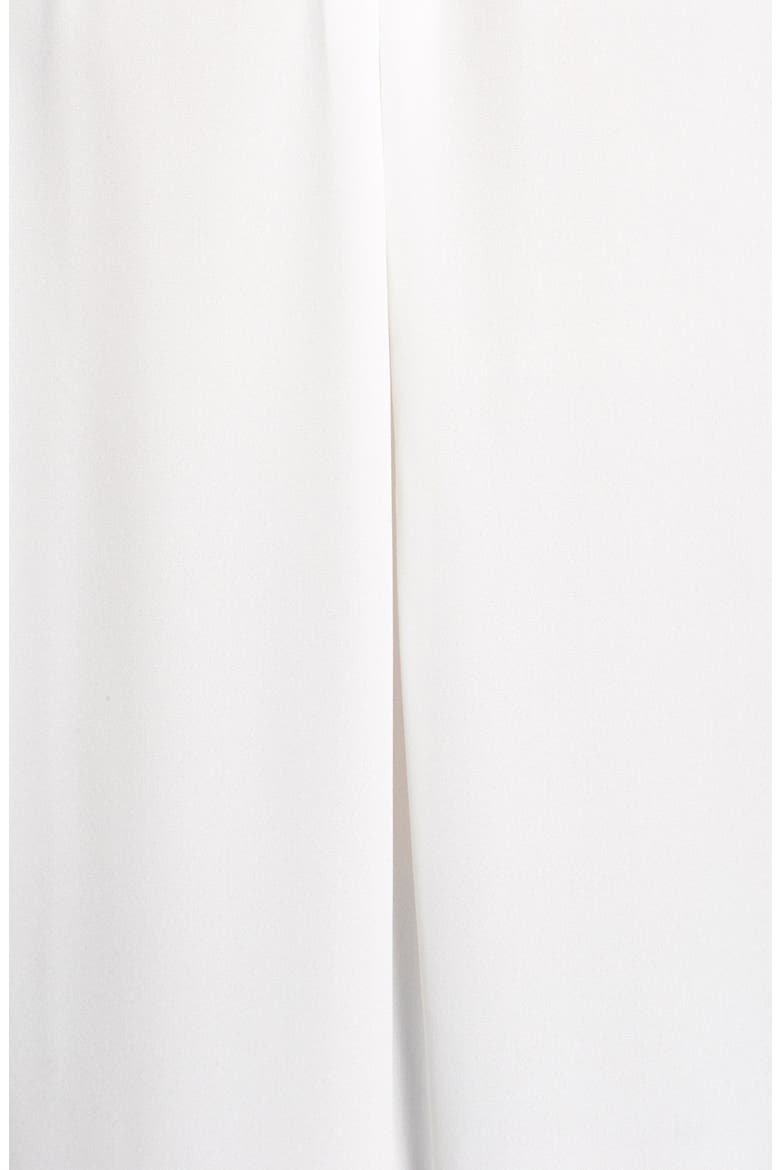 Lace-Up Neck Two-Pocket Blouse, Alternate, color, NEW IVORY