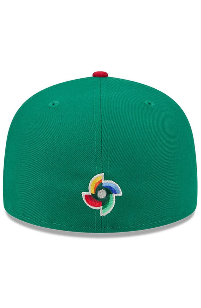 New Era Men's New Era  Green/Red Mexico Baseball 2026 World Baseball Classic 59FIFTY Fitted Hat, Alternate, color, Green