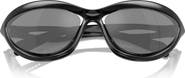 Prada 63mm Oversize Cat Eye Sunglasses