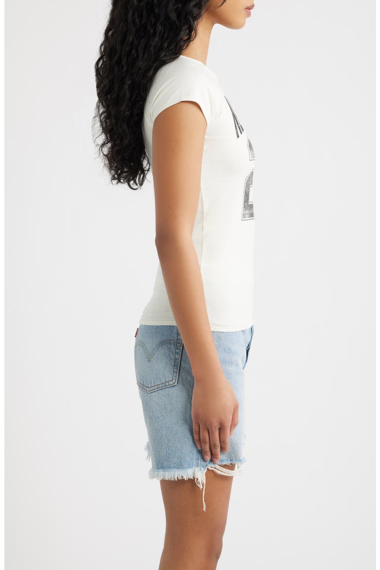 New York 24 Cotton Blend T-Shirt, Alternate, color, MARSHMALLOW