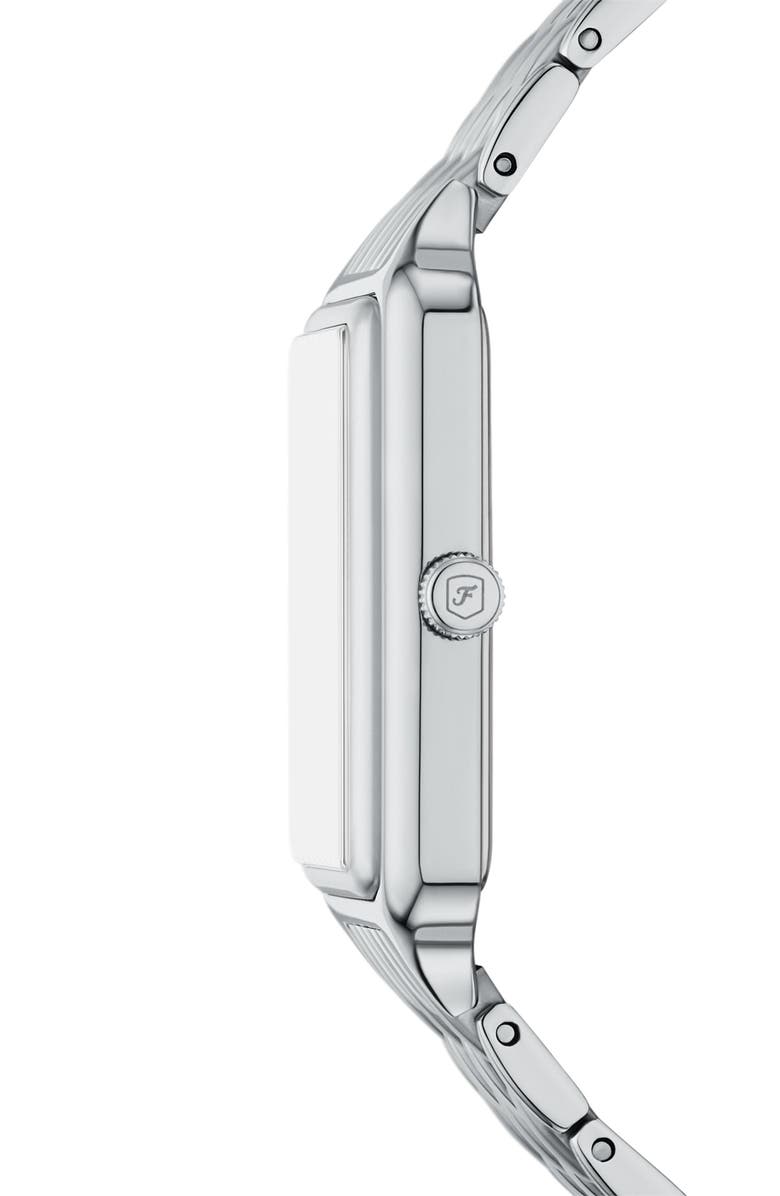 Fossil Raquel Bracelet Watch, 28mm x 45mm, Alternate, color, Silver