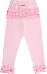 RuffleButts Baby Girls Ruffle Leggings with Signature Rear Ruffles