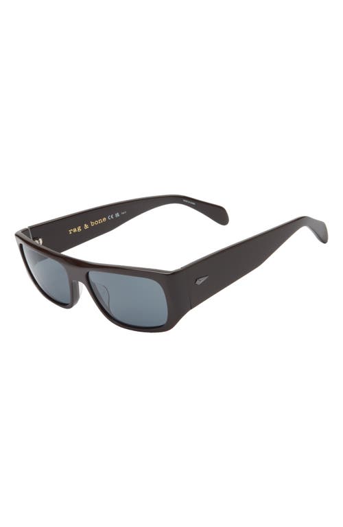 Rag & Bone 56mm Square Sunglasses