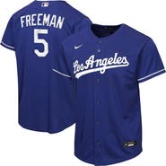 Nike Youth Nike Freddie Freeman Royal Los Angeles Dodgers Alternate Replica Jersey