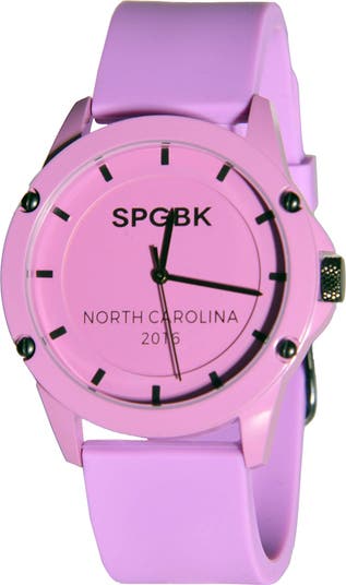Seabrook Silicone Strap Watch, 44mm