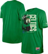 New Era Men's New Era Kelly Green Boston Celtics Distressed Throwback Vintage Color Pack T-Shirt