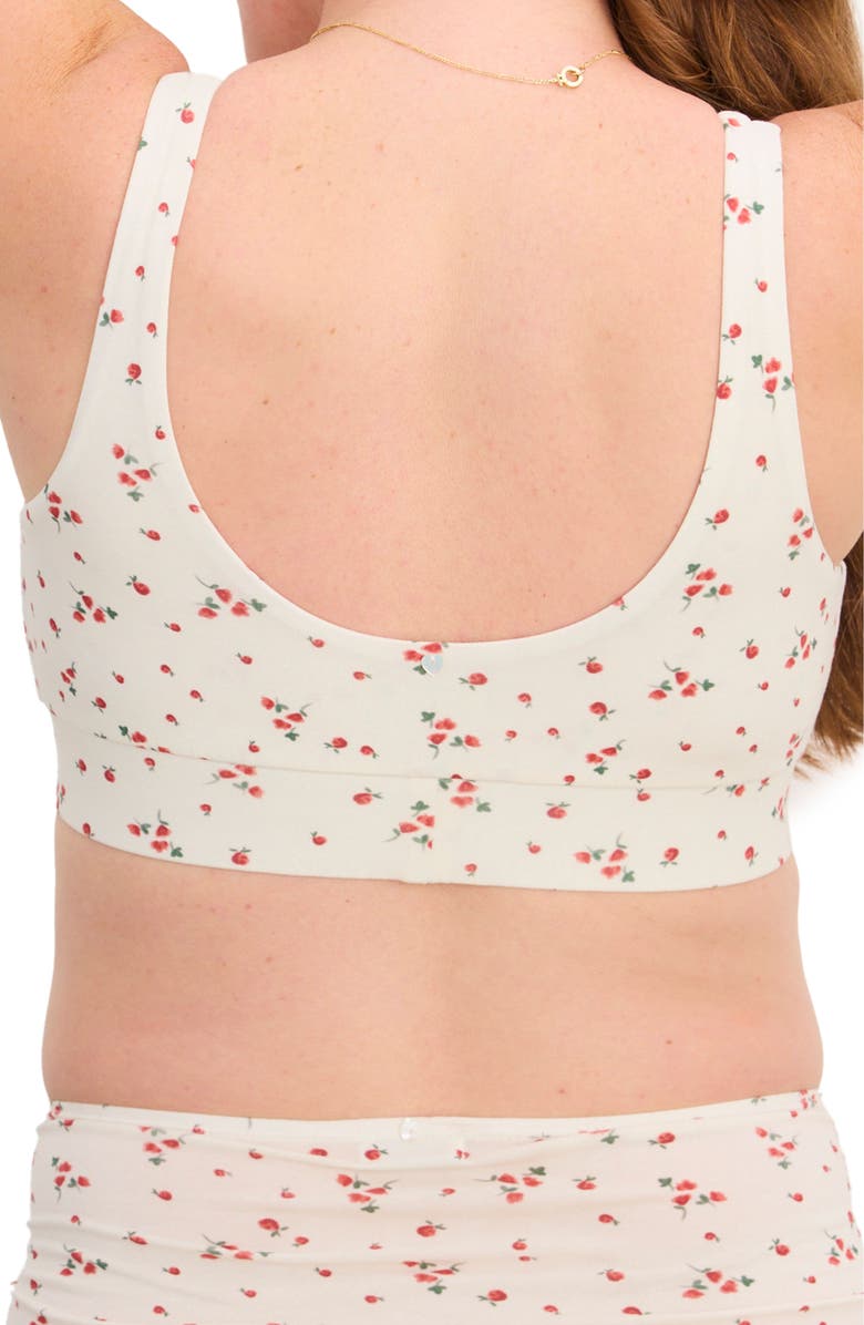 HATCH Collection The Dream Feed Nursing And Sleep Bra, Alternate, color, Watercolor Rosette