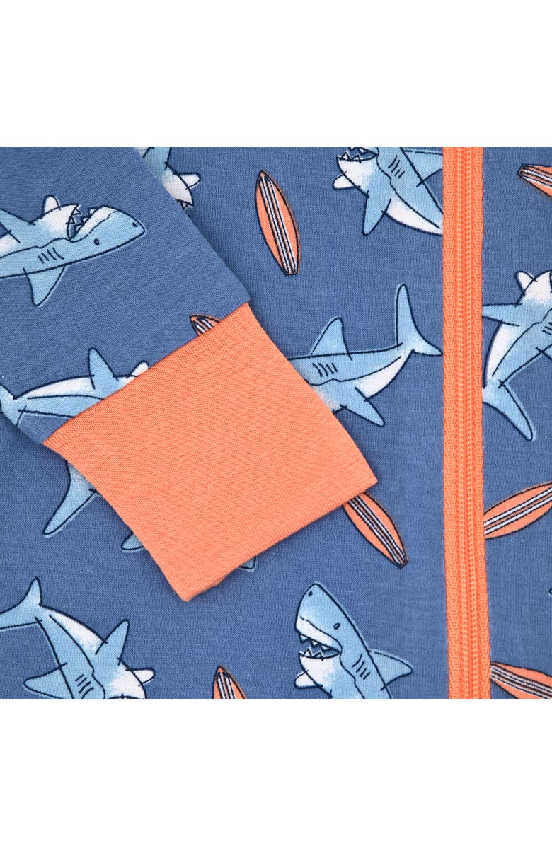 SLEEP ON IT Coverall Pajamas & Socks Set, Alternate, color, Blue