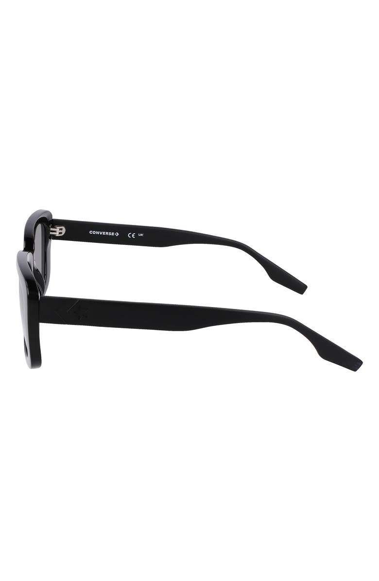 Converse Fluidity 54mm Rectangular Sunglasses, Alternate, color, 