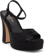 Kurt Geiger London Chelsea Peep Toe Platform Sandal