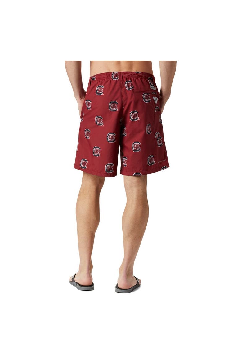 Men's Columbia Garnet South Carolina Gamecocks Backcast III Printed Short, Alternate, color, Garnet